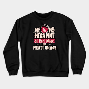 Me & My Holiday Partner T-shirt Design Crewneck Sweatshirt